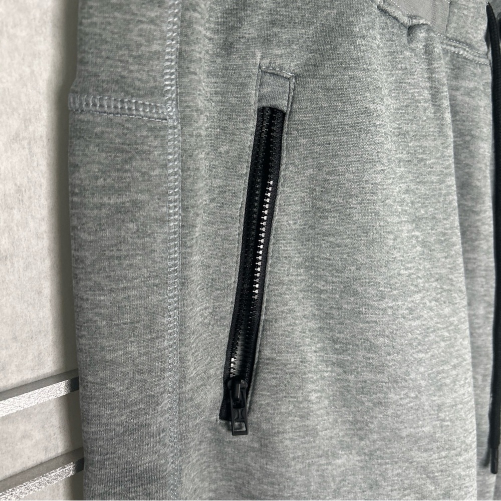 Hurley Shorts Men Sz 2XL Gray Knit Zipper Pockets Pull On - Picture 4 of 8